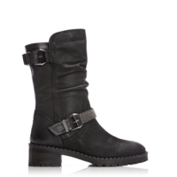 Moda In Pelle Elsee Black Nubuck