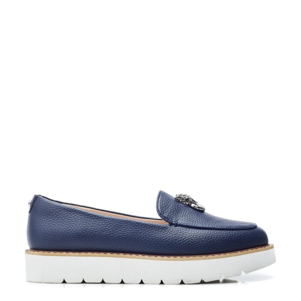 Moda In Pelle Erma Navy Porvair 37 Size: EU 37 / UK 4