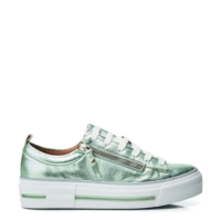 Moda In Pelle Filician Mint Metallic Leather