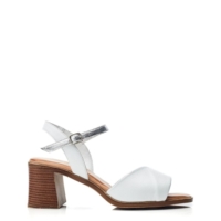 Moda In Pelle Lanie White – Silver Leather