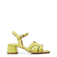 Moda In Pelle Mariie Lime Green Leather