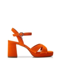 Moda In Pelle Marli Orange Suede