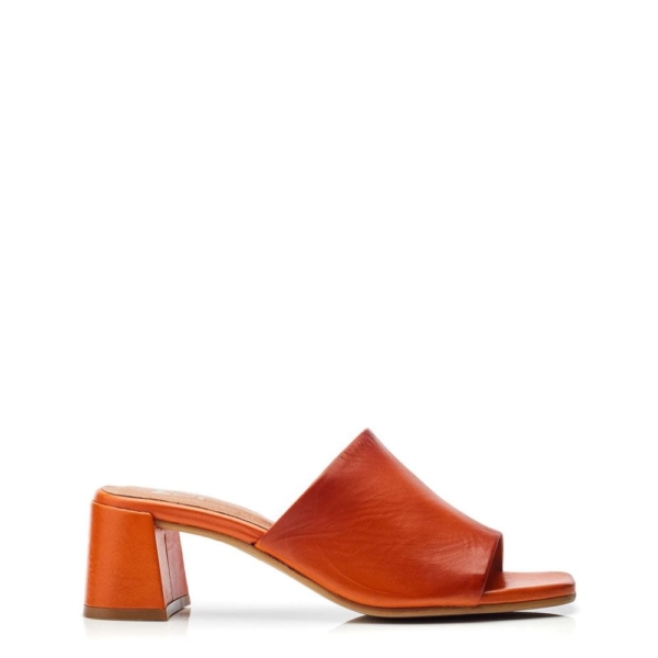 Moda In Pelle Mikia Orange Leather 37 Size: EU 37 / UK 4