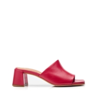 Moda In Pelle Mikia Raspberry Leather