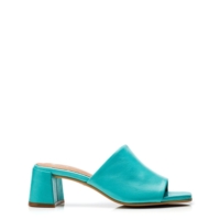 Moda In Pelle Mikia Turquoise Leather