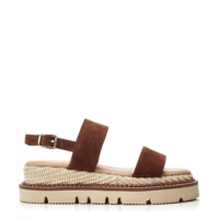 Moda In Pelle Nilania Tan Suede