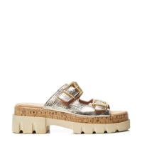 Moda In Pelle Octina Gold Leather