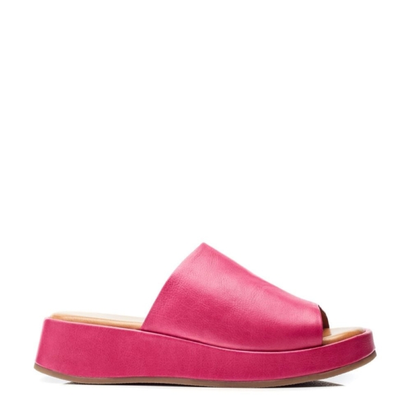 Moda In Pelle Orolia Raspberry Leather 37 Size: EU 37 / UK 4