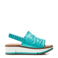 Moda In Pelle Prasha Turquoise Leather