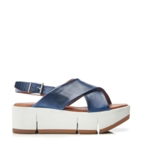 Moda In Pelle Ritika Blue Leather