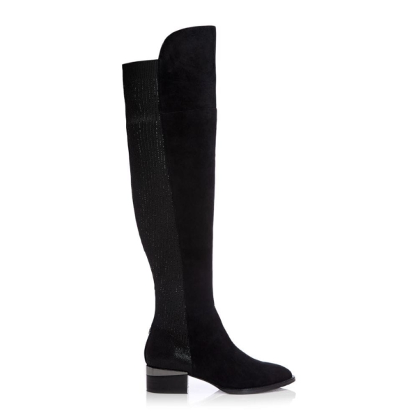 Moda In Pelle Zarra Black Suede 37 Size: EU 37 / UK 4