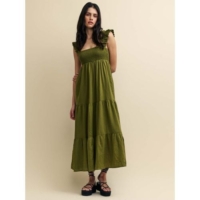 Nobody’s Child  Green Maya Midaxi Dress