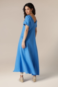 Sahara Linen Bias Maxi Dress