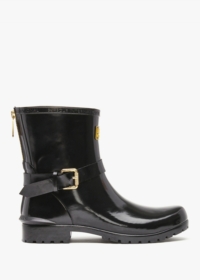 BARBOUR B.Intl Mugello Black Wellington Boots Size: 8, Colour: Black P