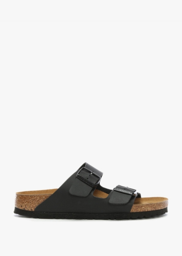 BIRKENSTOCK BIR ARIZONA BIRKO FLOR Colour: Black Leather