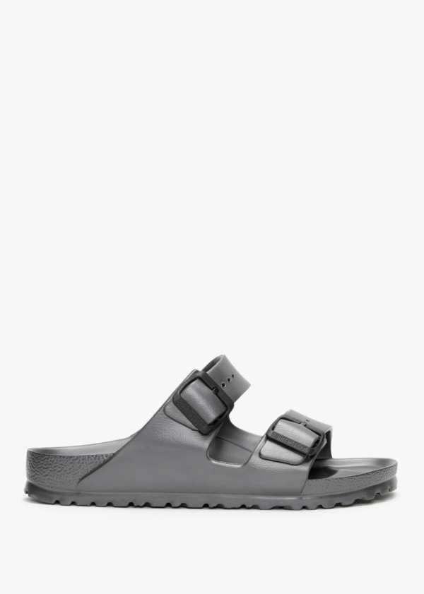 BIRKENSTOCK Arizona EVA Anthracite Two Bar Mules Colour: Pwe