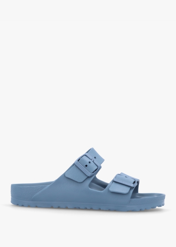 BIRKENSTOCK Arizona EVA Elemental Blue Two Bar Mules Size: 41