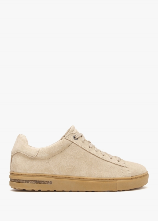 BIRKENSTOCK Bend Low Sandcastle Suede Trainers Colour: Beige Suede