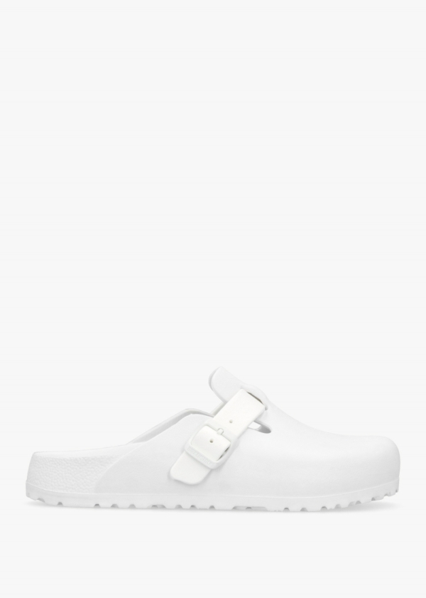 BIRKENSTOCK Boston EVA White Clogs Size: 41