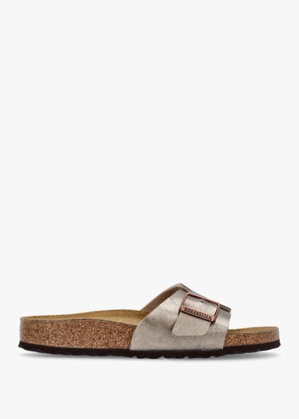 BIRKENSTOCK Catalina Birko-Flor Graceful Taupe Mules Colour: Tpm