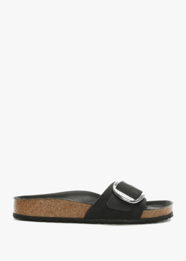 BIRKENSTOCK BIR MADRID BIG BUCKLE Colour: Black Leather