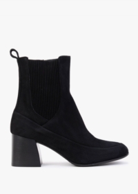 DANIEL Nocky Black Suede Ankle Boots Size: 38, Colour: Black Suede