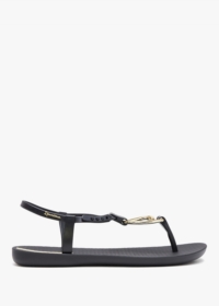 IPANEMA Charm Loop Black Sandals Colour: Bke, Size: 4