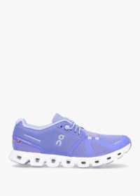 ON RUNNING Cloud 5 Blueberry Feather Trainers Size: 7.5, Colour: Purpl