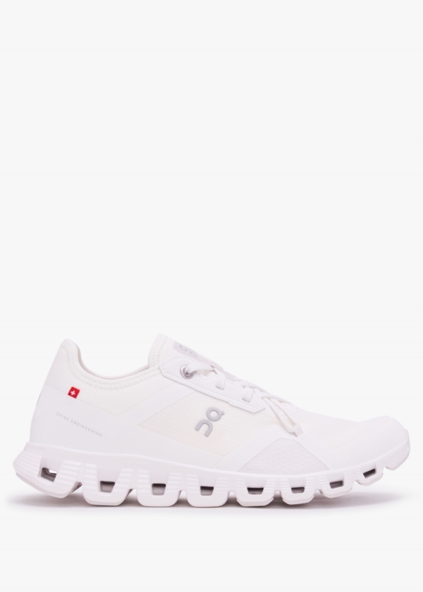 ON RUNNING Cloud X 3 AD Undyed White White Trainers Size: 7