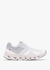 ON RUNNING Cloudrunner White Frost Trainers Size: 5, Colour: White Fab
