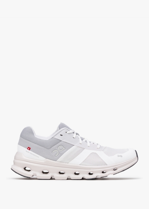 ON RUNNING Cloudrunner White Frost Trainers Size: 5