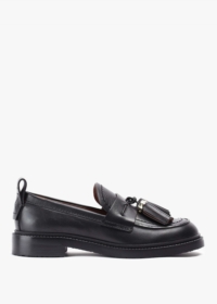 SEE BY CHLOE Skyie Black Calf Leather Loafers Colour: Black Leather, S