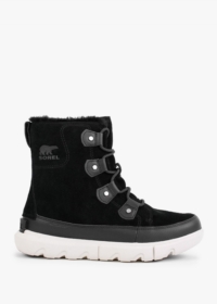 SOREL EXPLORER 2 JOAN Size: 3, Colour: Black Suede