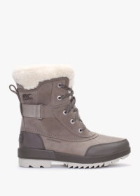 SOREL Torino II Omega Taupe Major Leather Parc Boots Size: 3, Colour: