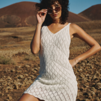 Superdry Crochet Cami Mini Dress