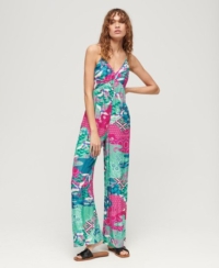 Superdry Women’s Printed Cami Jumpsuit