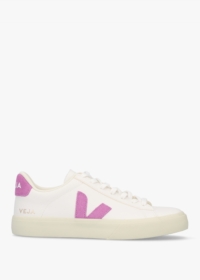 VEJA Campo Chromefree Leather Extra White Mulberry Trainers Size: 41,