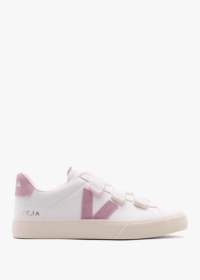 VEJA Recife Logo Chromefree Leather Extra White Babe Trainers Size: 41