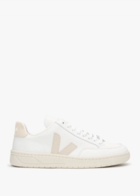 VEJA V-12 Leather Extra White Sable Trainers Size: 37, Colour: Beige S