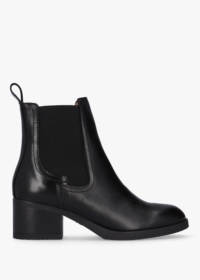 WONDERS Yani Black Leather Chelsea Boots Colour: Black Leather, Size: