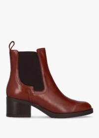 WONDERS Yani Brown Leather Chelsea Boots Size: 40, Colour: Brown Leath