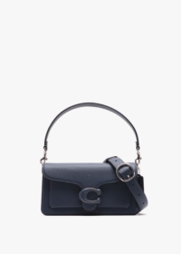 COACH Tabby 26 Denim Leather Shoulder Bag