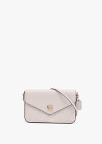 COACH Wyn Chalk Crossgrain Leather Cross-Body Bag