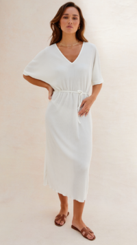 Charli CASILDA DRESS – IVORY