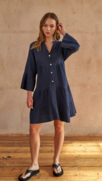 Charli CELESTINE DRESS – NAVY