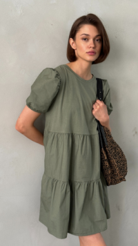 Charli MATILDA DRESS – KHAKI