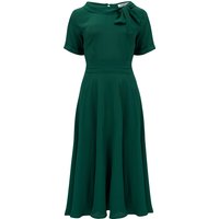 “Cindy” Dress in Hampton Green by The Seamstress Of Bloomsbury, Classic 1940s Vintage Inspired Style