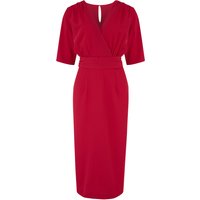 The “Evelyn” Wiggle Dress in Red, True Late 40s Early 50s Vintage Style