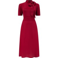 “Kathy” Dress in Windsor Wine, A Classic 1940s Inspired, True Vintage Style