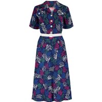 The “Polly” Dress in Jamboree Print, True & Authentic 1950s Vintage Style